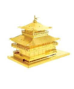 Fascinations Metal Earth - Gold Kinkaku-ji -Fascinations Metal Earth-shop fascinations metal earth gold kinkaku ji 2
