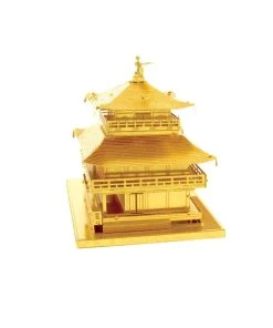 Fascinations Metal Earth - Gold Kinkaku-ji -Fascinations Metal Earth-shop fascinations metal earth gold kinkaku ji 3