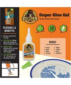 Gorilla Glue 102433 - Gorilla Super Glue Gel XL (25g) 11 Gorilla Glue 102433 - Gorilla Super Glue Gel XL (25g) -Fascinations Metal Earth-shop gorilla glue 102433 gorilla super glue gel xl 25g 3