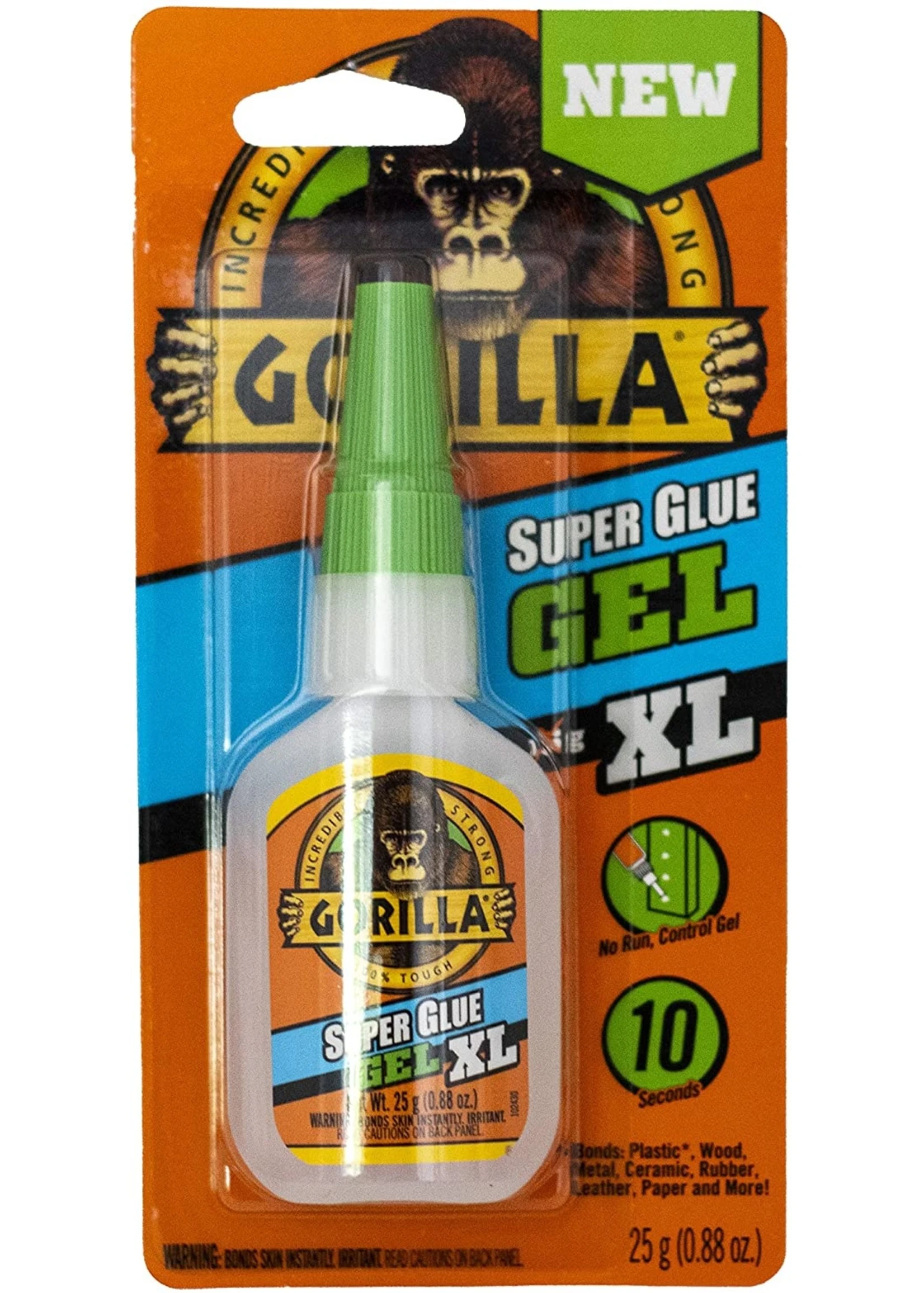 Gorilla Glue 102433 - Gorilla Super Glue Gel XL (25g) 3 Gorilla Glue 102433 - Gorilla Super Glue Gel XL (25g)