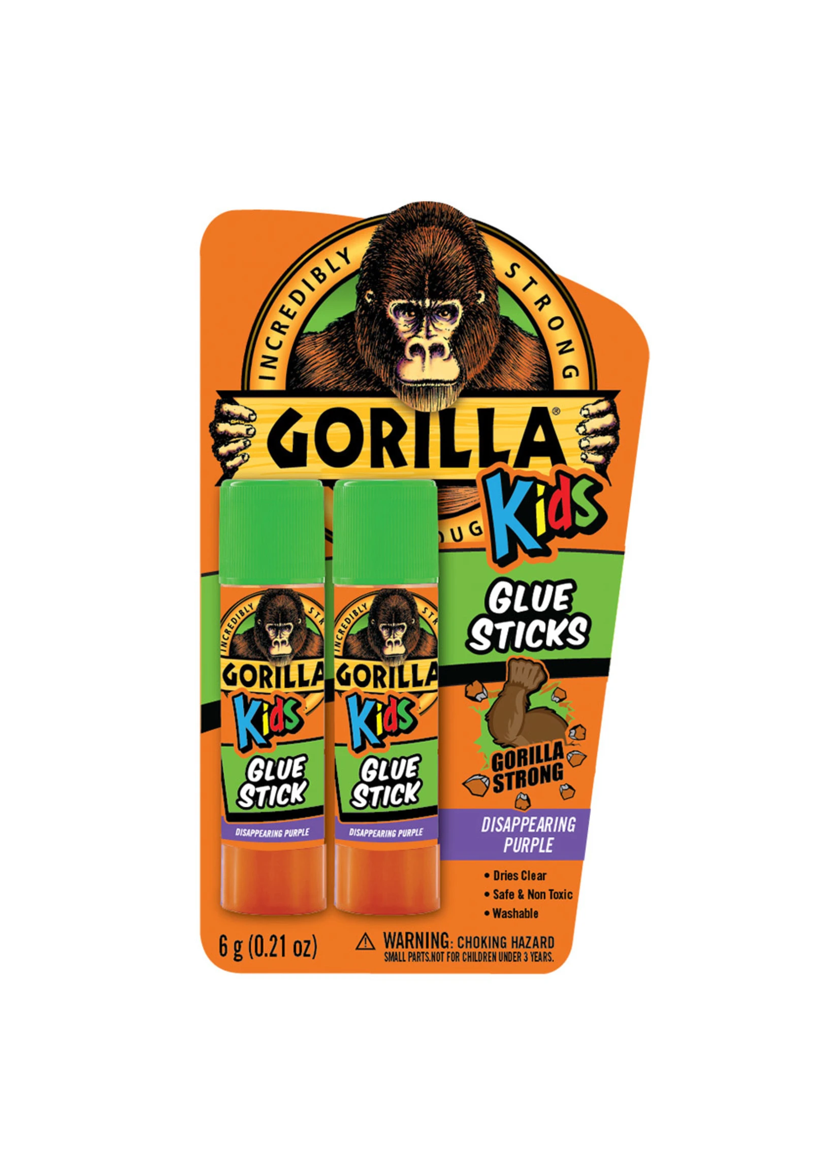 Gorilla Glue - School Glue Stick (6g, 2pck)