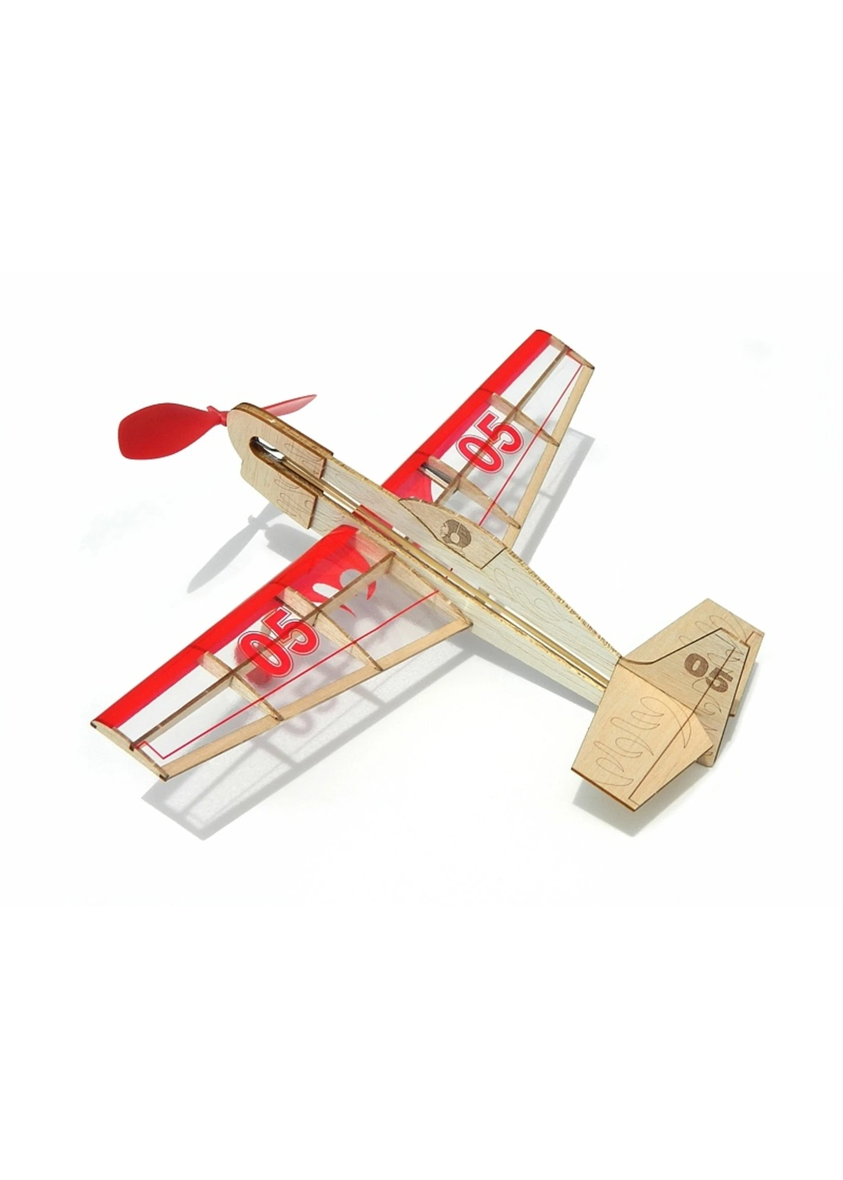 GUILLOWS Stunt Flyer - Balsa Motorplane Mini Model 3 GUILLOWS Stunt Flyer - Balsa Motorplane Mini Model