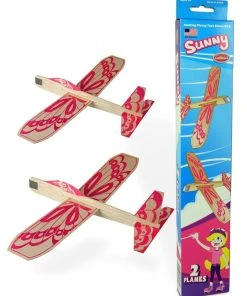 GUILLOWS Sunny Twin Pack - Balsa Glider