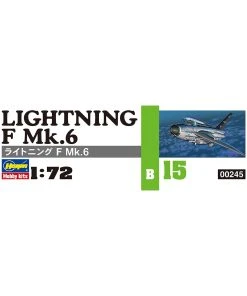 Hasegawa 245 - 1/72 Lightning F Mk.6 -Fascinations Metal Earth-shop hasegawa 245 1 72 lightning f mk6 3