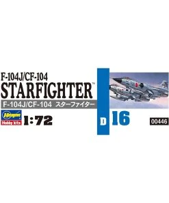 Hasegawa 446 - 1/72 F-104J/CF-104 Starfighter -Fascinations Metal Earth-shop hasegawa 446 1 72 f 104j cf 104 starfighter 3