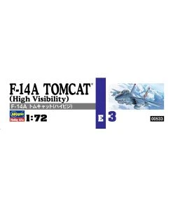 Hasegawa 533 - 1/72 F-14A Tomcat High Visibility -Fascinations Metal Earth-shop hasegawa 533 1 72 f 14a tomcat high visibility 3