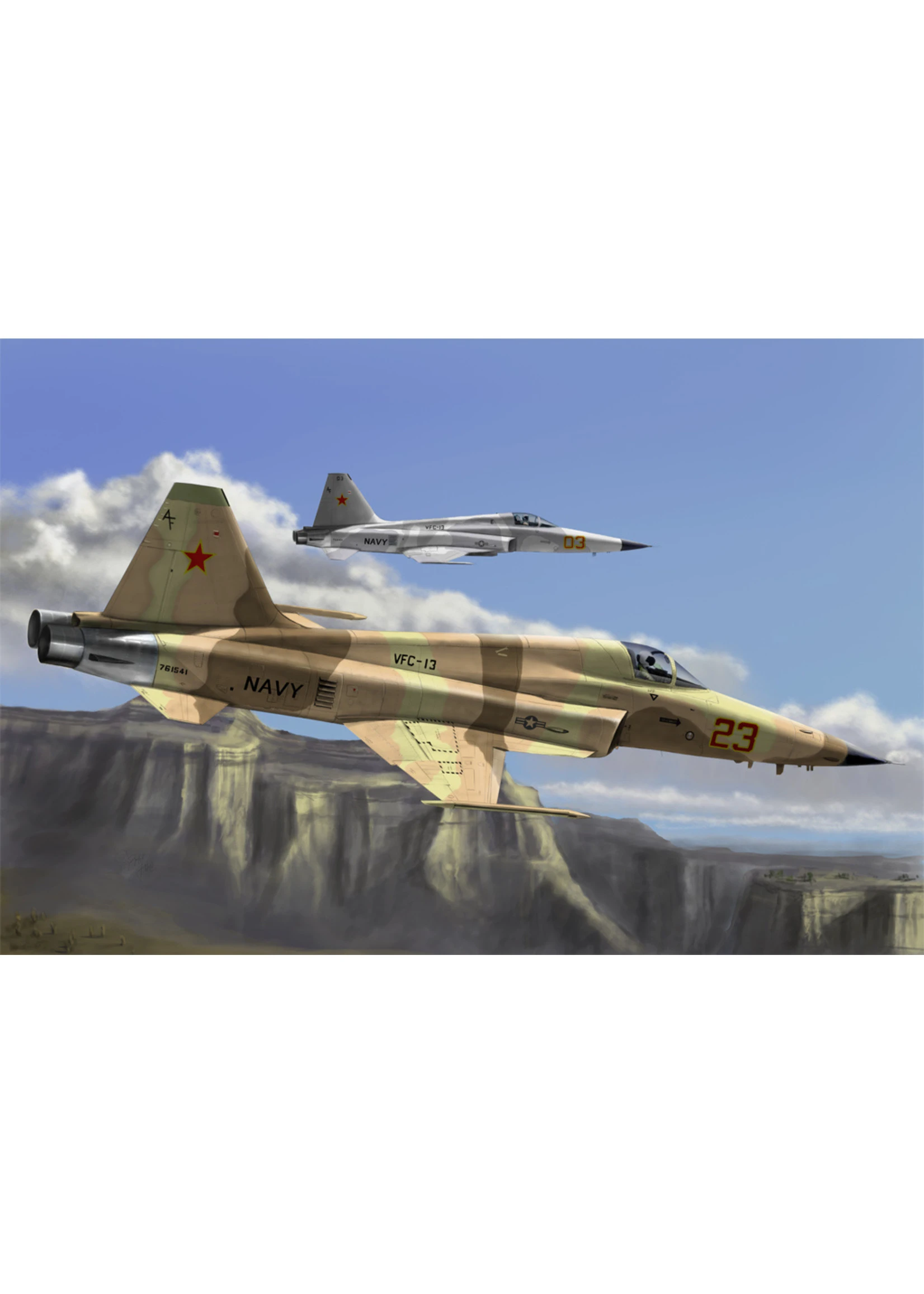 Hobby Boss 80207 - 1/72 F-5E Tiger II Fighter 3 Hobby Boss 80207 - 1/72 F-5E Tiger II Fighter
