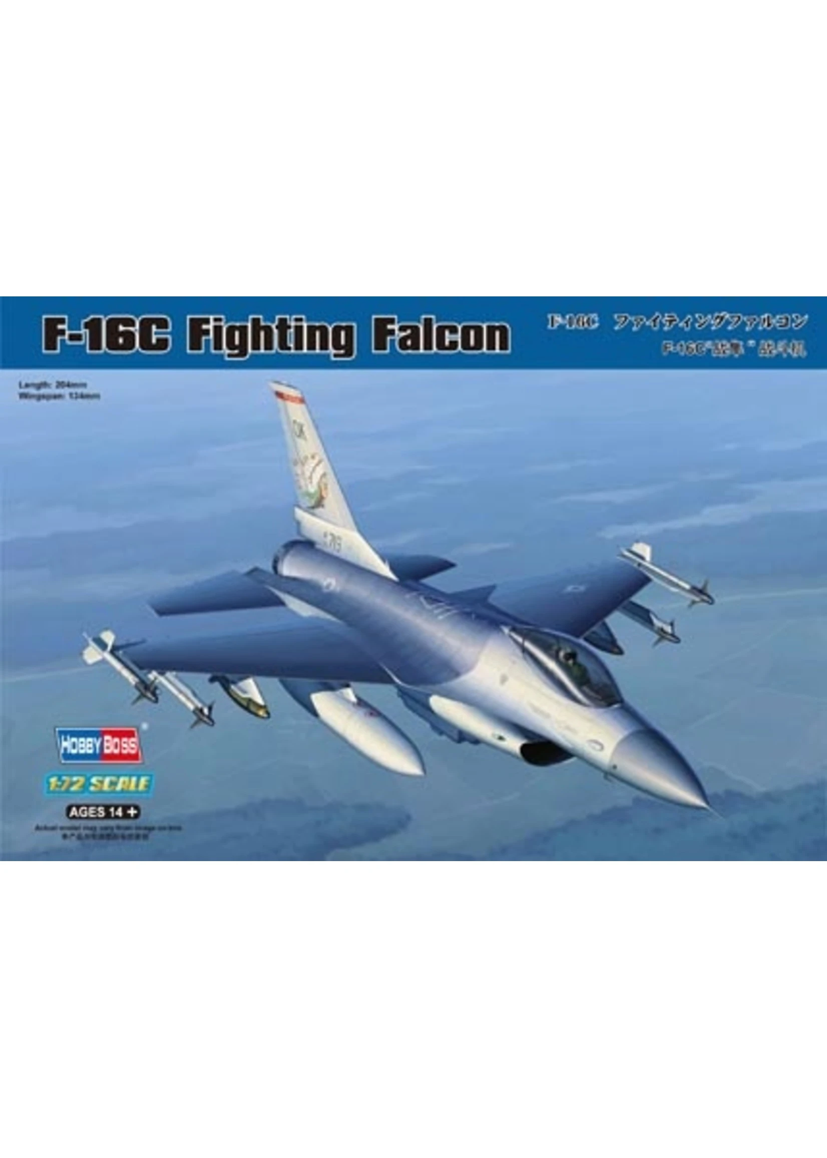 Hobby Boss 80274 - 1/72 F-16C Fighting Falcon 3 Hobby Boss 80274 - 1/72 F-16C Fighting Falcon