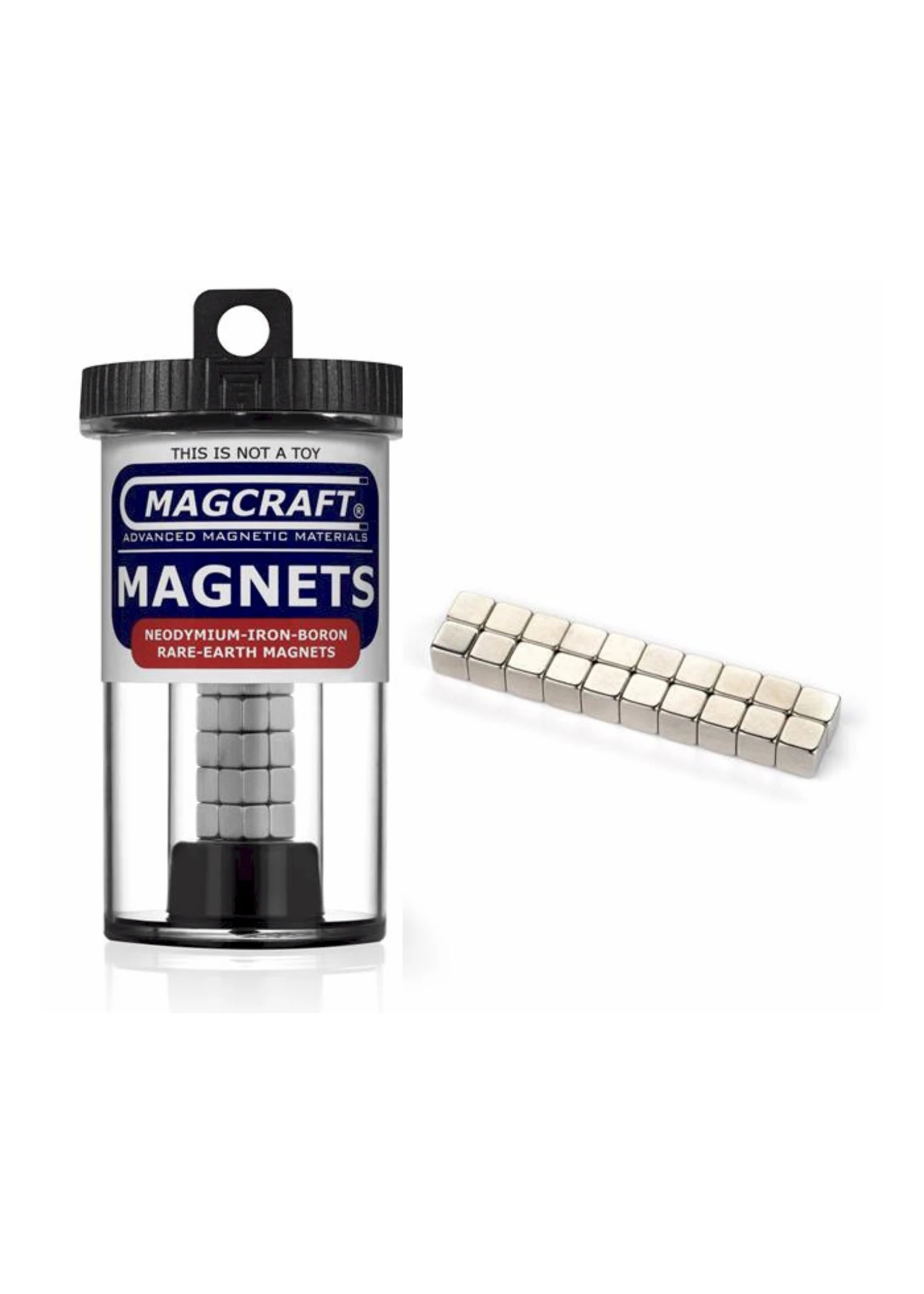 Magcraft NSN0606 - Cube 0.25" X 0.25" (20 Count)