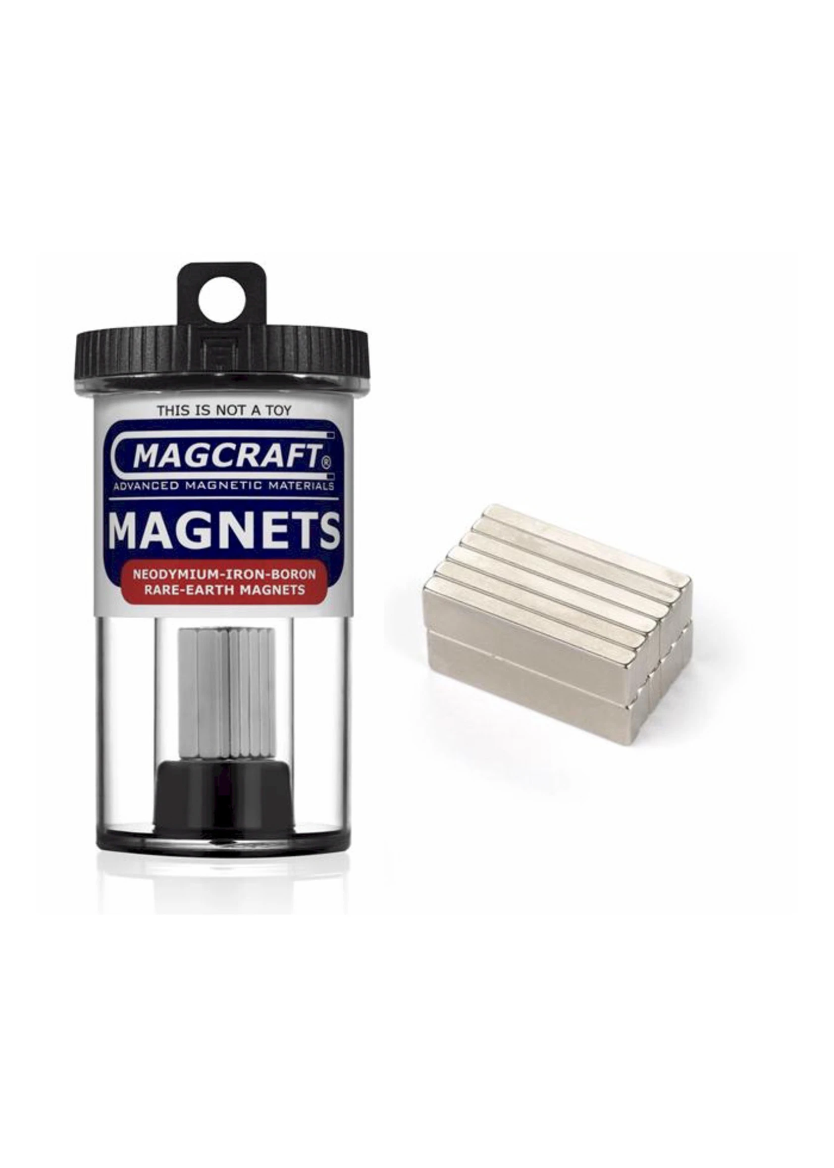 Magcraft NSN0834 - Block 1" X 0.25" X 0.1" (12 Count) 3 Magcraft NSN0834 - Block 1" X 0.25" X 0.1" (12 Count)