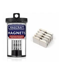 Magcraft NSN0911 - Block 0.5" X 0.5" X 0.125" (10 Count)