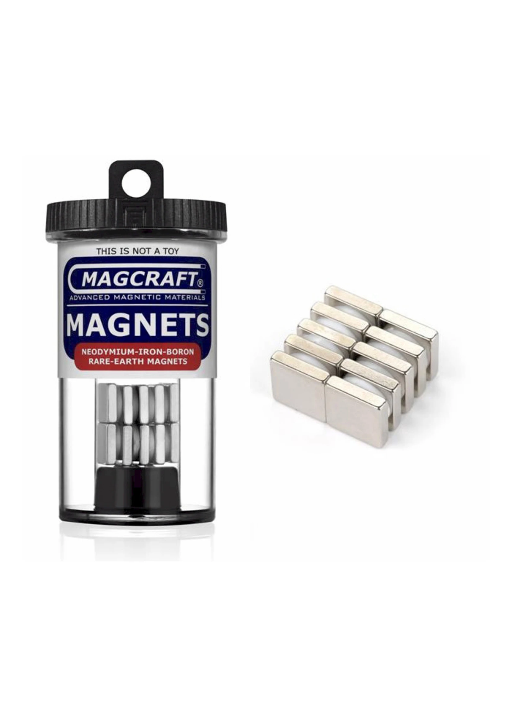 Magcraft NSN0911 - Block 0.5" X 0.5" X 0.125" (10 Count) 3 Magcraft NSN0911 - Block 0.5" X 0.5" X 0.125" (10 Count)