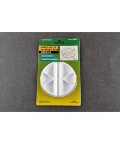 Master Tools 09974 - Paint Palette, 6 Wells With Brush Rest & Lid