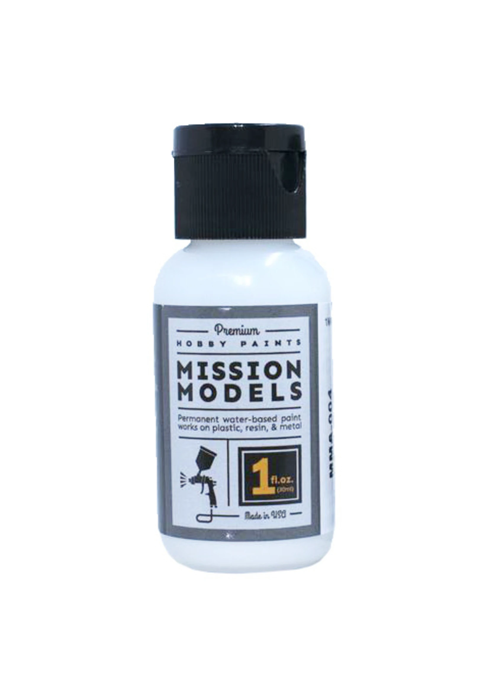 Mission Models A-004 - Flat Clear Coat 1oz 3 Mission Models A-004 - Flat Clear Coat 1oz