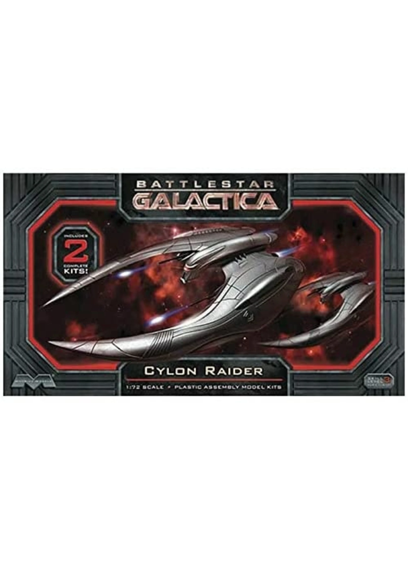 Moebius Models 959 - 1/72 BSG Cylon Raider (2 Pack) 3 Moebius Models 959 - 1/72 BSG Cylon Raider (2 Pack)