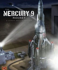 Pegasus Hobbies 9103 - 1/350 Mercury 9 Rocketship