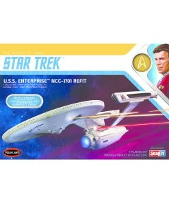 Polar Lights 974 - 1/1000 Star Trek U.S.S. Enterprise Refit Wrath Of Khan Edition