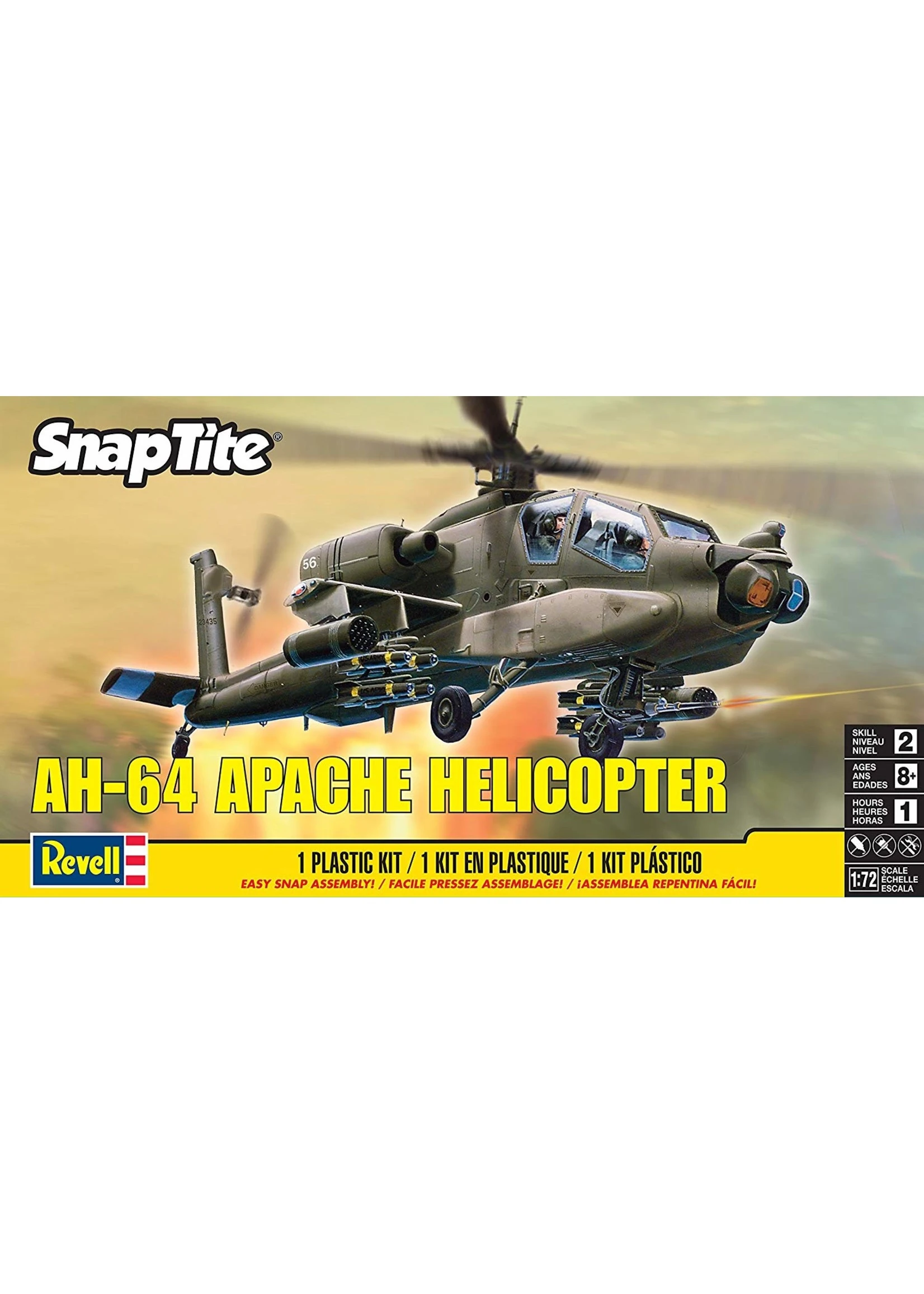 Revell 1183 - 1/72 Apache Helicopter 3 Revell 1183 - 1/72 Apache Helicopter