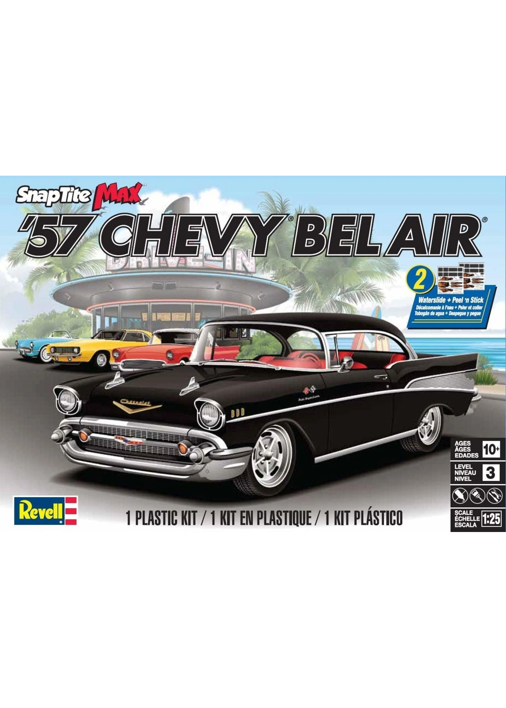 Revell 1529 - '57 Chevy Bel Air 3 Revell 1529 - '57 Chevy Bel Air