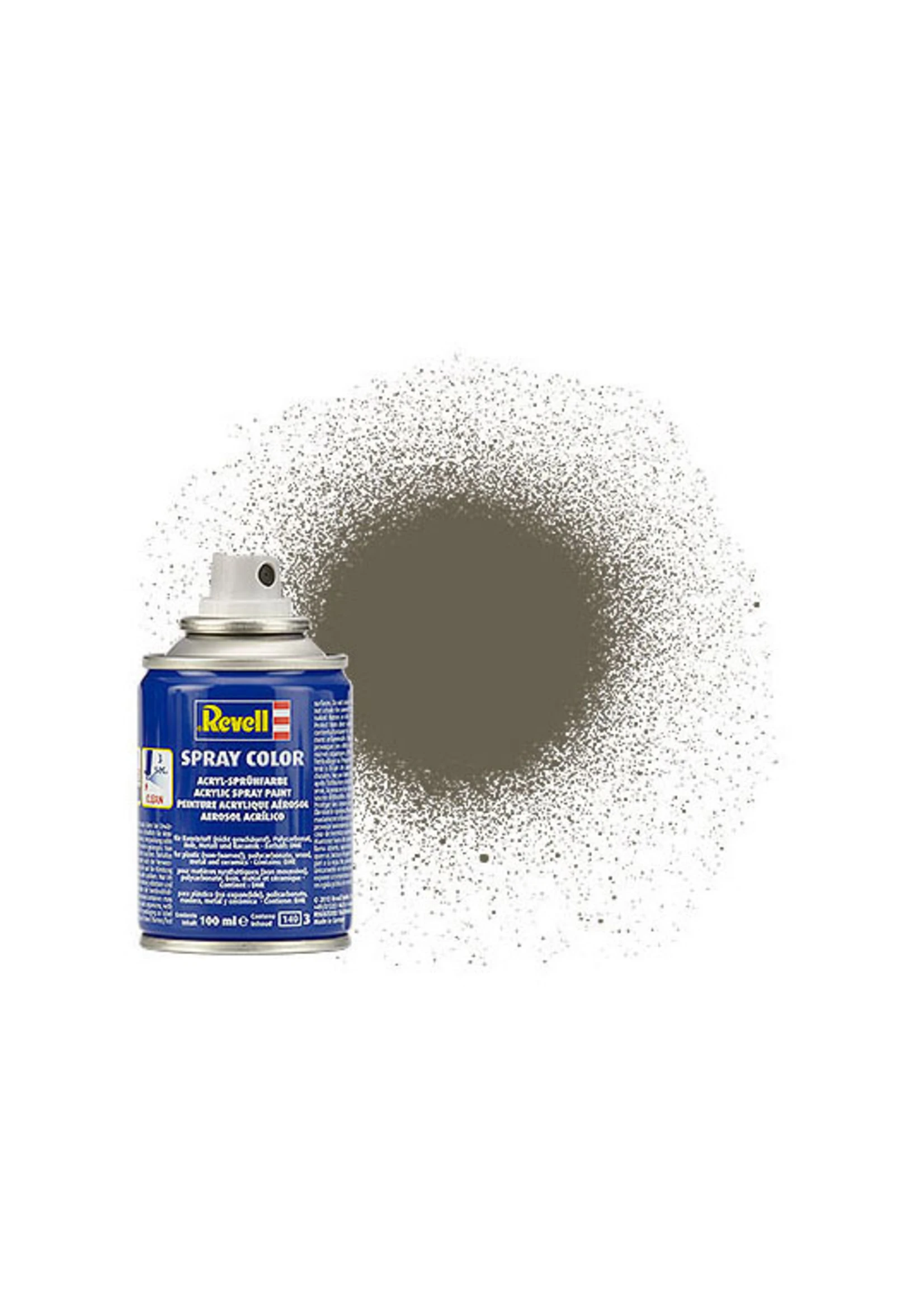 Revell 34146 - NATO Olive Matt Acrylic Spray - 100ml 3 Revell 34146 - NATO Olive Matt Acrylic Spray - 100ml