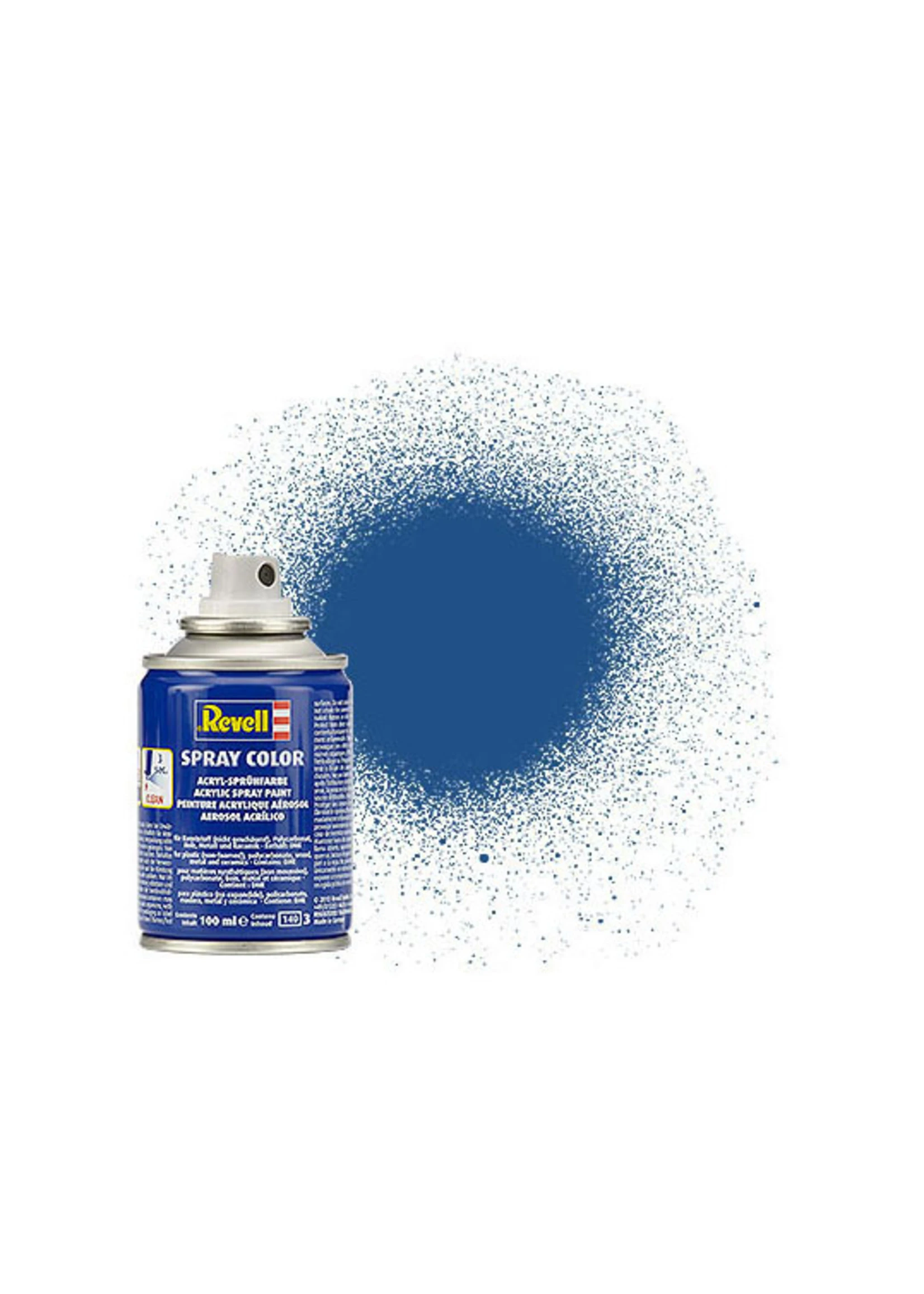Revell 34156 - Blue Matt Acrylic Spray - 100ml 3 Revell 34156 - Blue Matt Acrylic Spray - 100ml