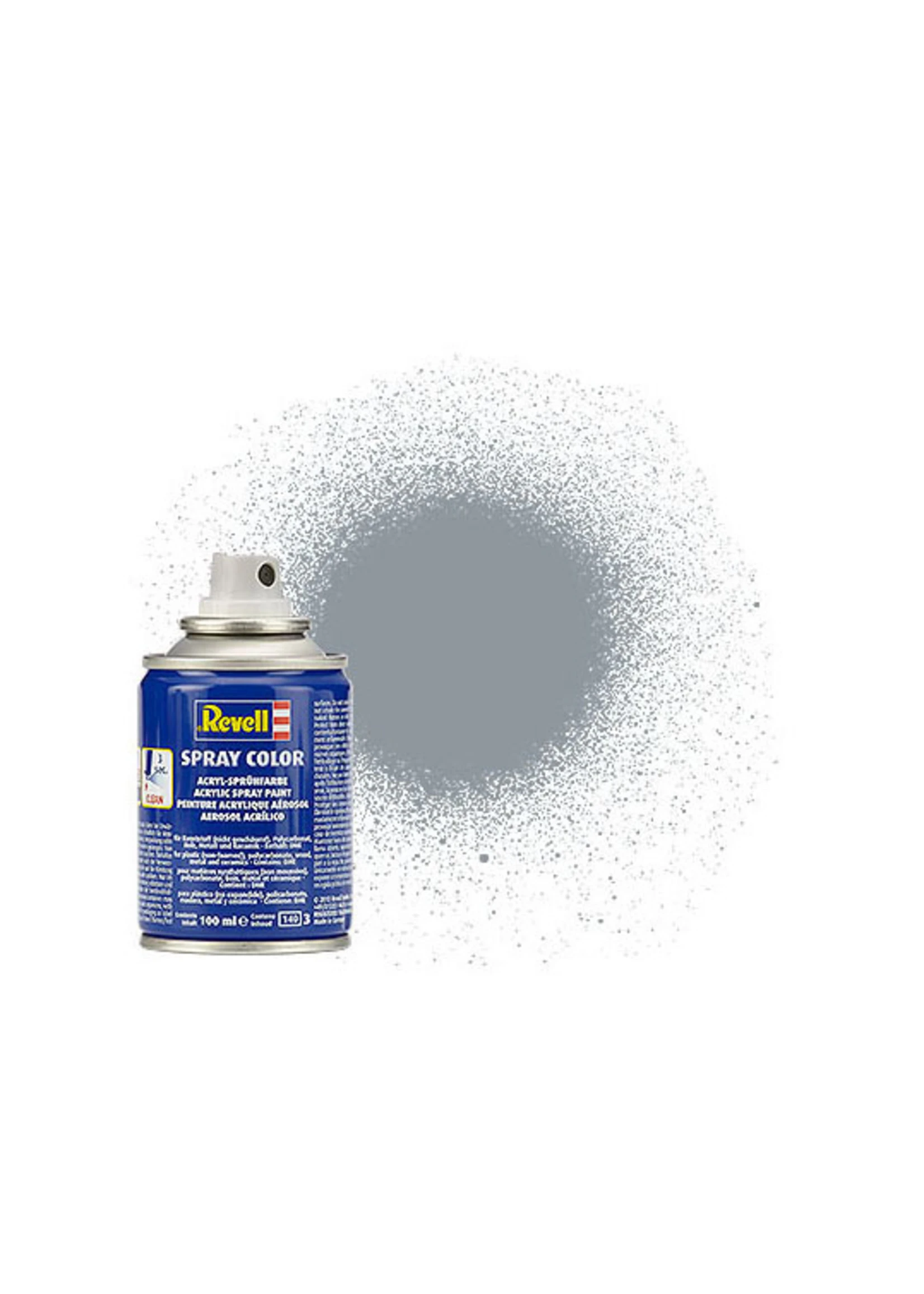 Revell 34191 - Steel Metallic Acrylic Spray - 100ml 3 Revell 34191 - Steel Metallic Acrylic Spray - 100ml