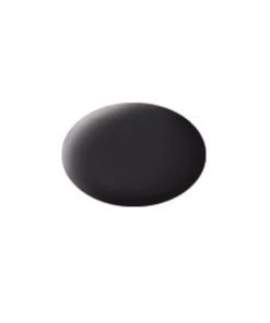 Revell 36106 - Aqua Tar Black Matt 18ml