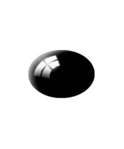 Revell 36107 - Aqua Black Gloss 18ml