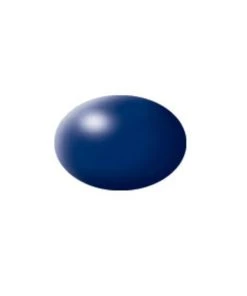 Revell 36350 - Aqua Dark Blue Silk 18ml