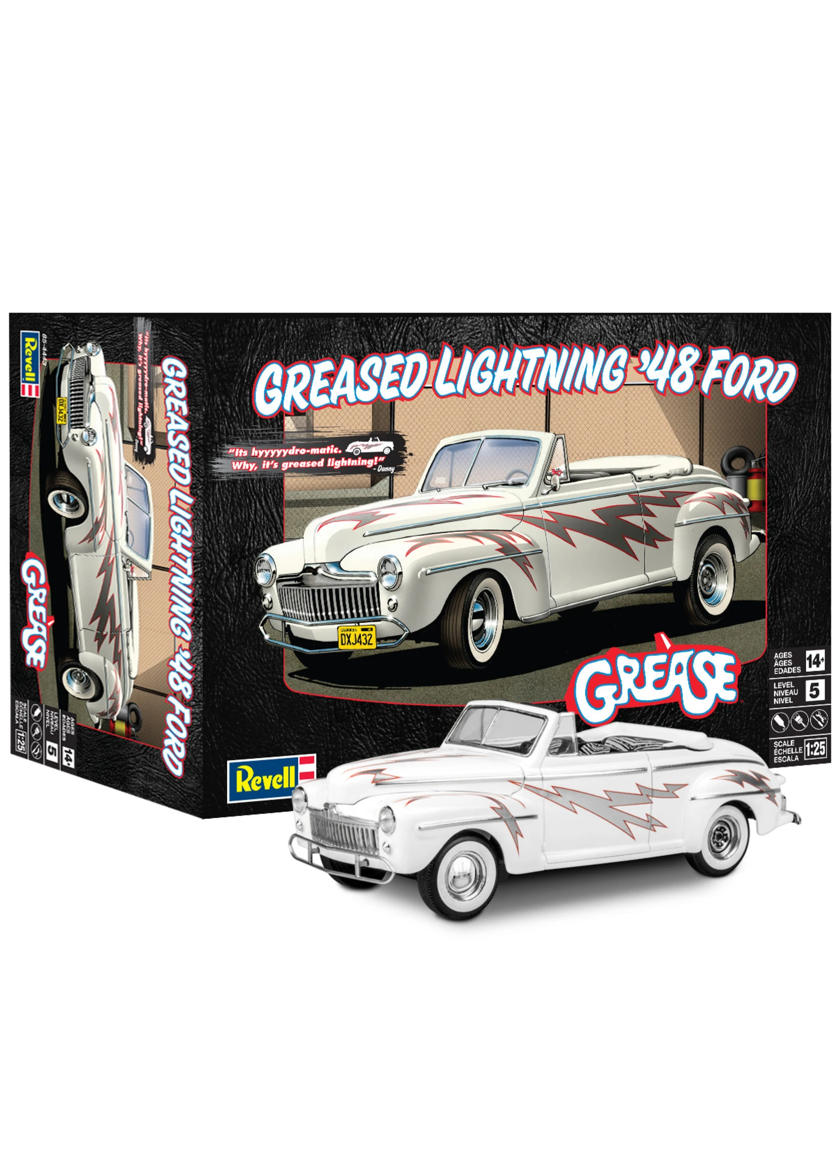 Revell 4443 - 1/25 Greased Lightning 1948 Ford Convertible 3 Revell 4443 - 1/25 Greased Lightning 1948 Ford Convertible