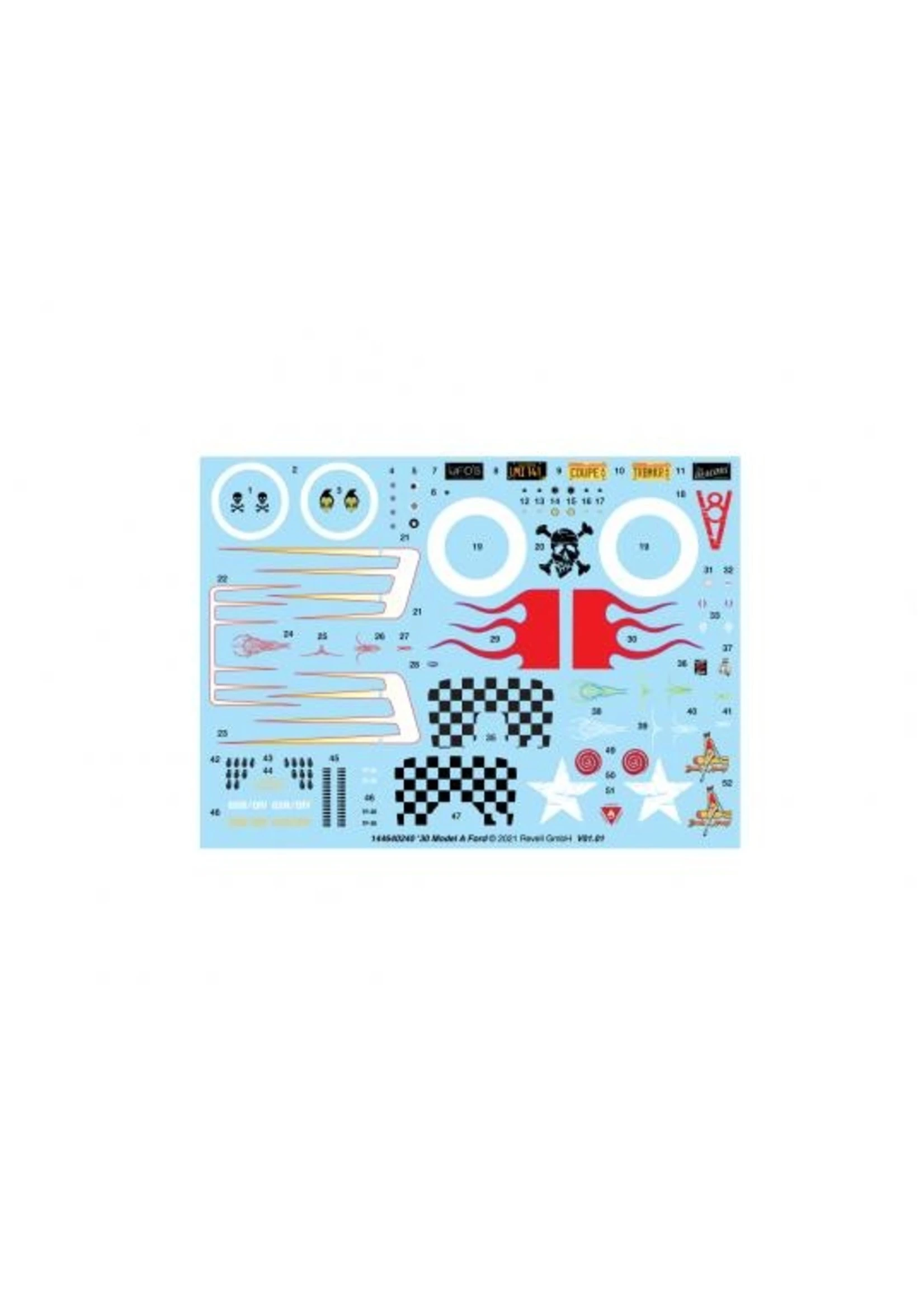 Revell 4464 - 1/25 1930 Ford Model A Coupe 9 Revell 4464 - 1/25 1930 Ford Model A Coupe - Image 7