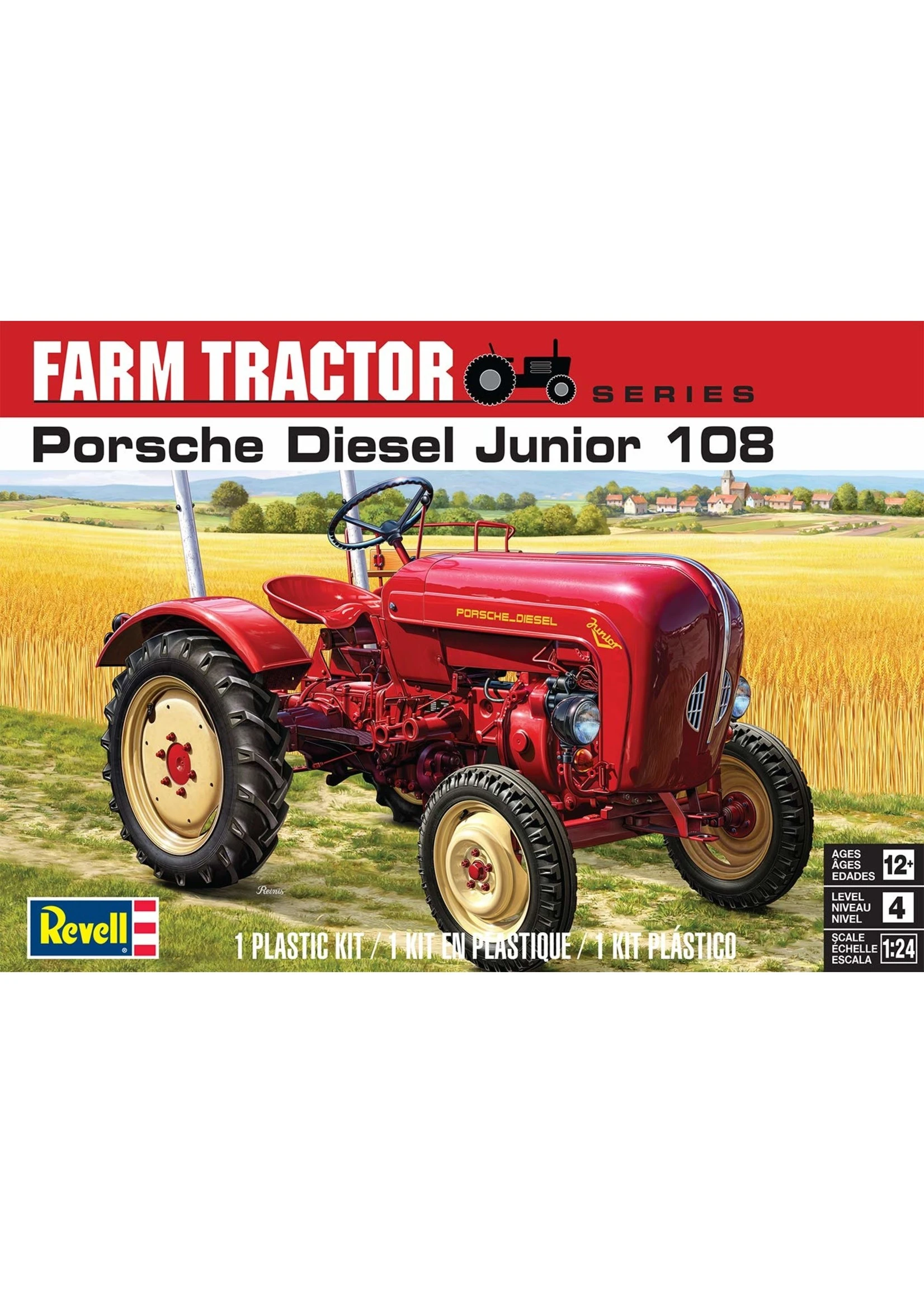 Revell 4485 - 1/24 Porsche Diesel Jr 108 Tractor 3 Revell 4485 - 1/24 Porsche Diesel Jr 108 Tractor