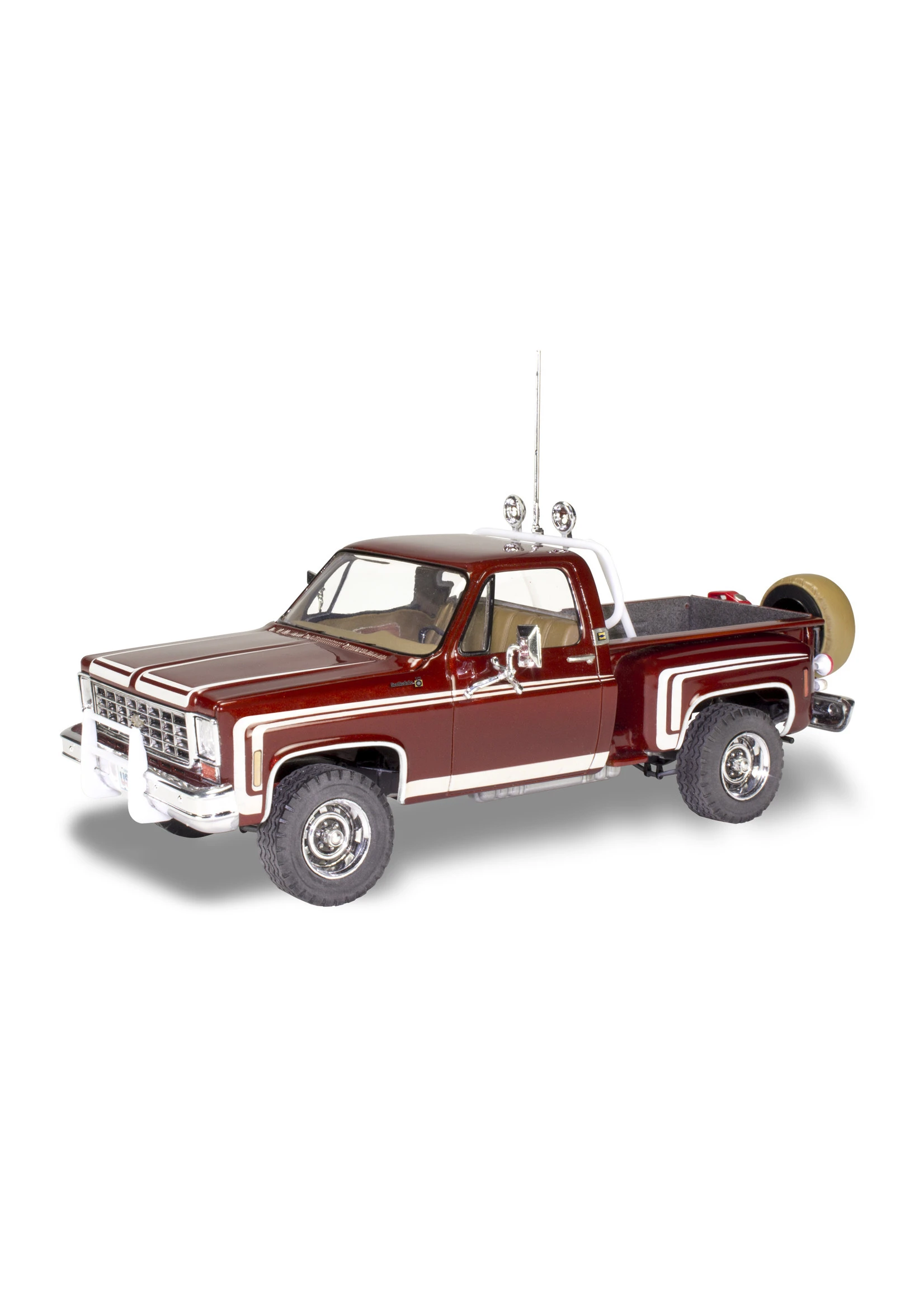 Revell 4486 - 1/24 1976 Chevy Sport Stepside Pickup 4x4 - Image 2