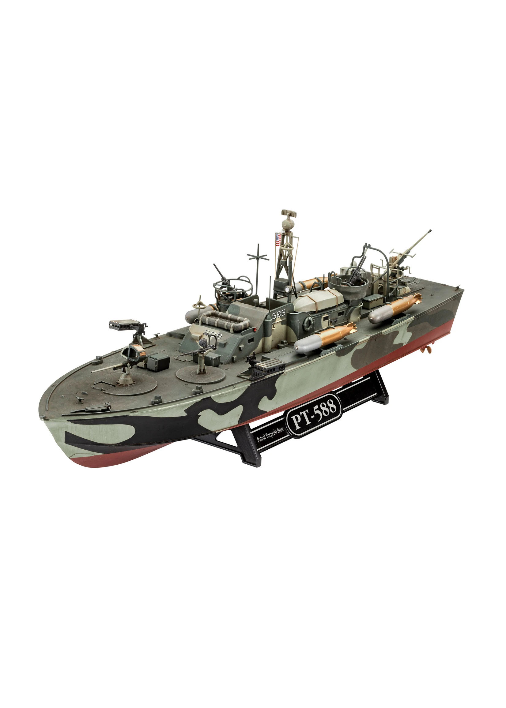 Revell Of Germany 05165 - 1/72 Patrol Torpedo Boat PT-588/PT-57