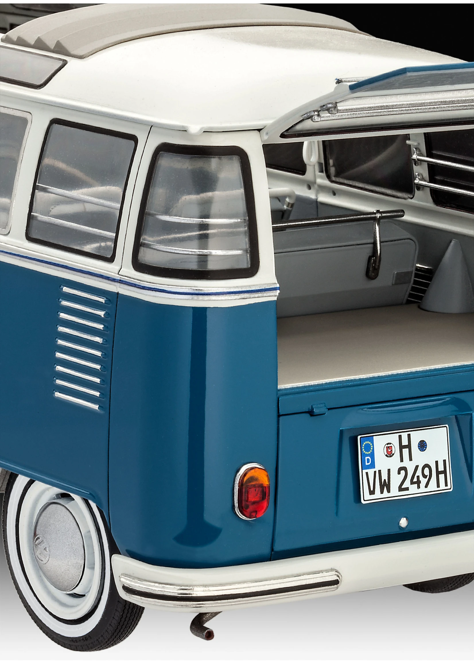 Revell Of Germany 07009 - 1/16 VW T1 Samba Bus 5 Revell Of Germany 07009 - 1/16 VW T1 Samba Bus - Image 3