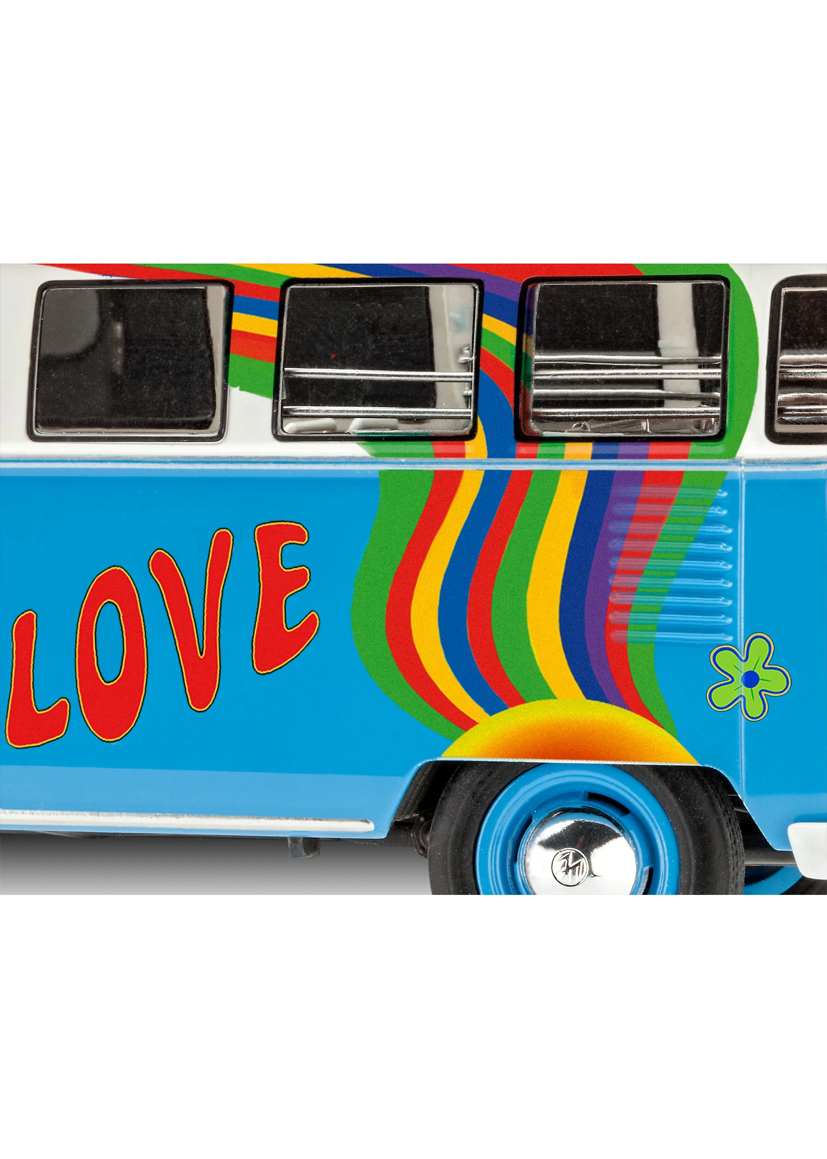 Revell Of Germany 07050 - 1/24 VW T1 Samba Bus Flower Power - Image 3