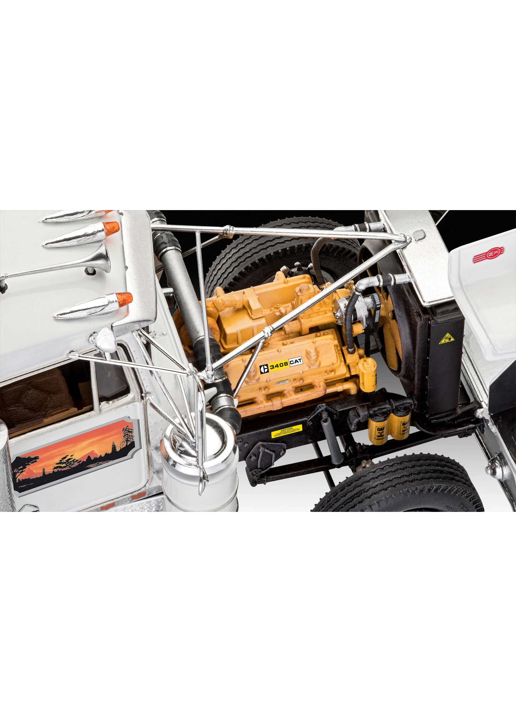 Revell Of Germany 07659 - 1/25 Kenworth W-900 - Image 3