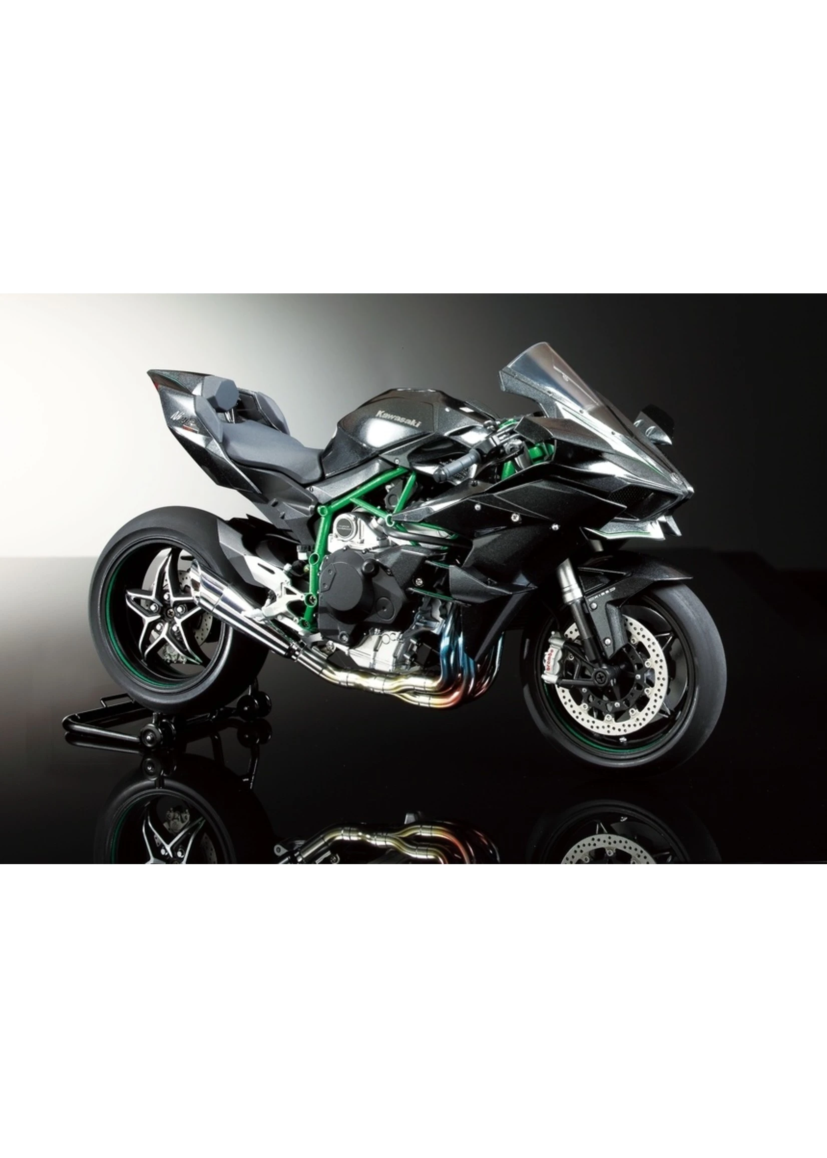 Tamiya 14131 - 1/12 Kawasaki Ninja H2R - Image 9