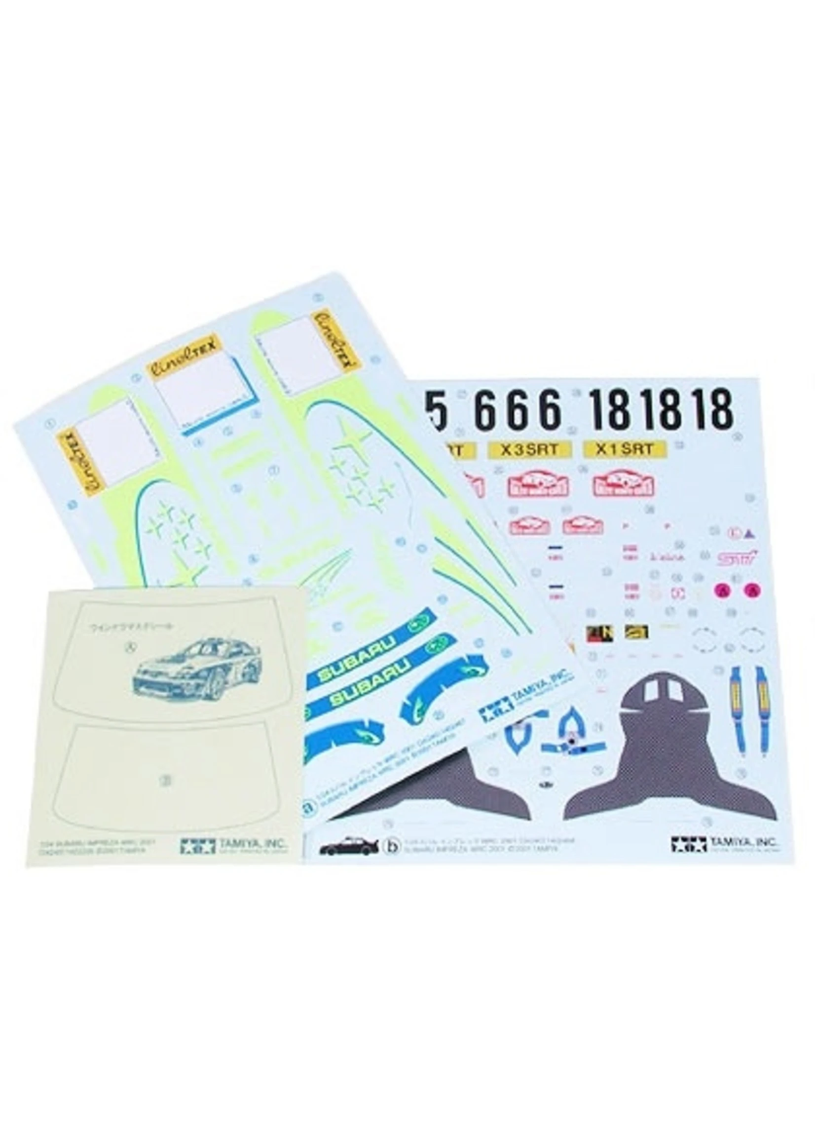 Tamiya 24240 - 1/24 Subaru Impreza WRC 9 Tamiya 24240 - 1/24 Subaru Impreza WRC - Image 7