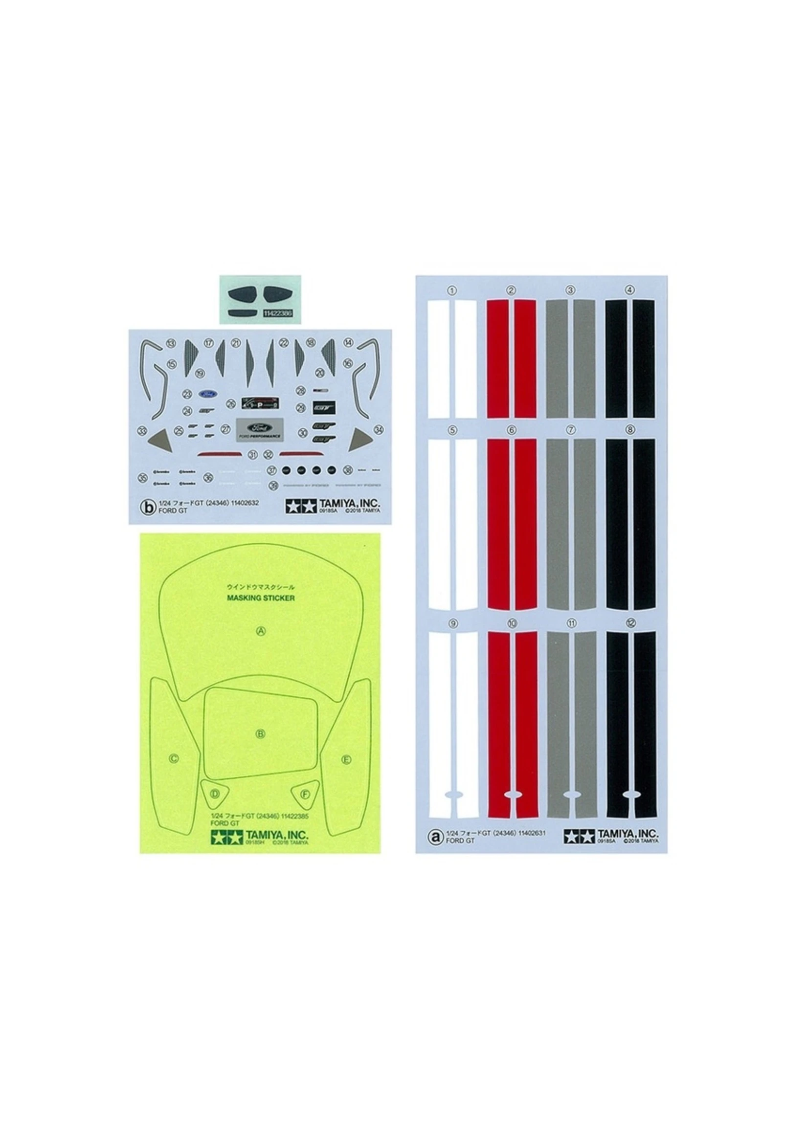 Tamiya 24346 - 1/24 Ford GT 11 Tamiya 24346 - 1/24 Ford GT - Image 9