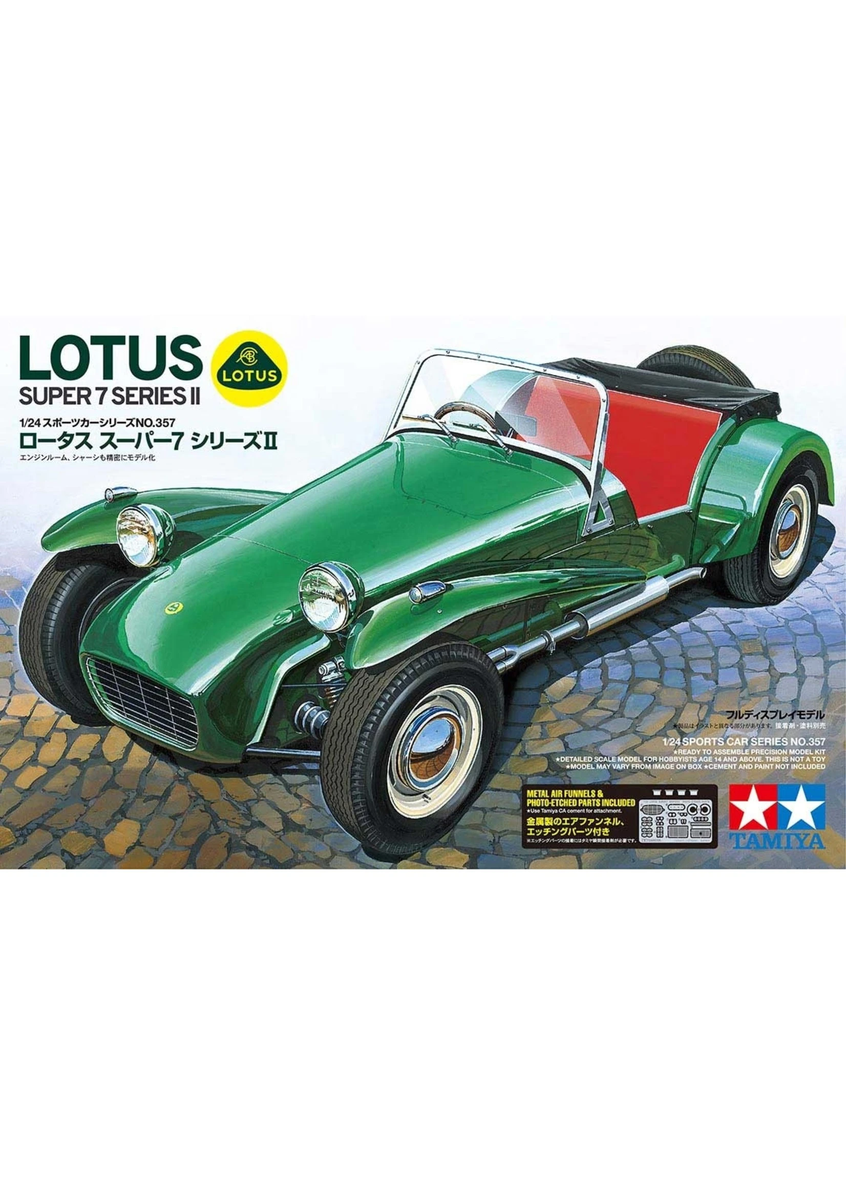 Tamiya 24357 - 1/24 Lotus Super 7 Series II 3 Tamiya 24357 - 1/24 Lotus Super 7 Series II