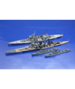 Tamiya 25422 - 1/700 Battle Of Malaya Plastic Model Set W/ Background Pamphlet
