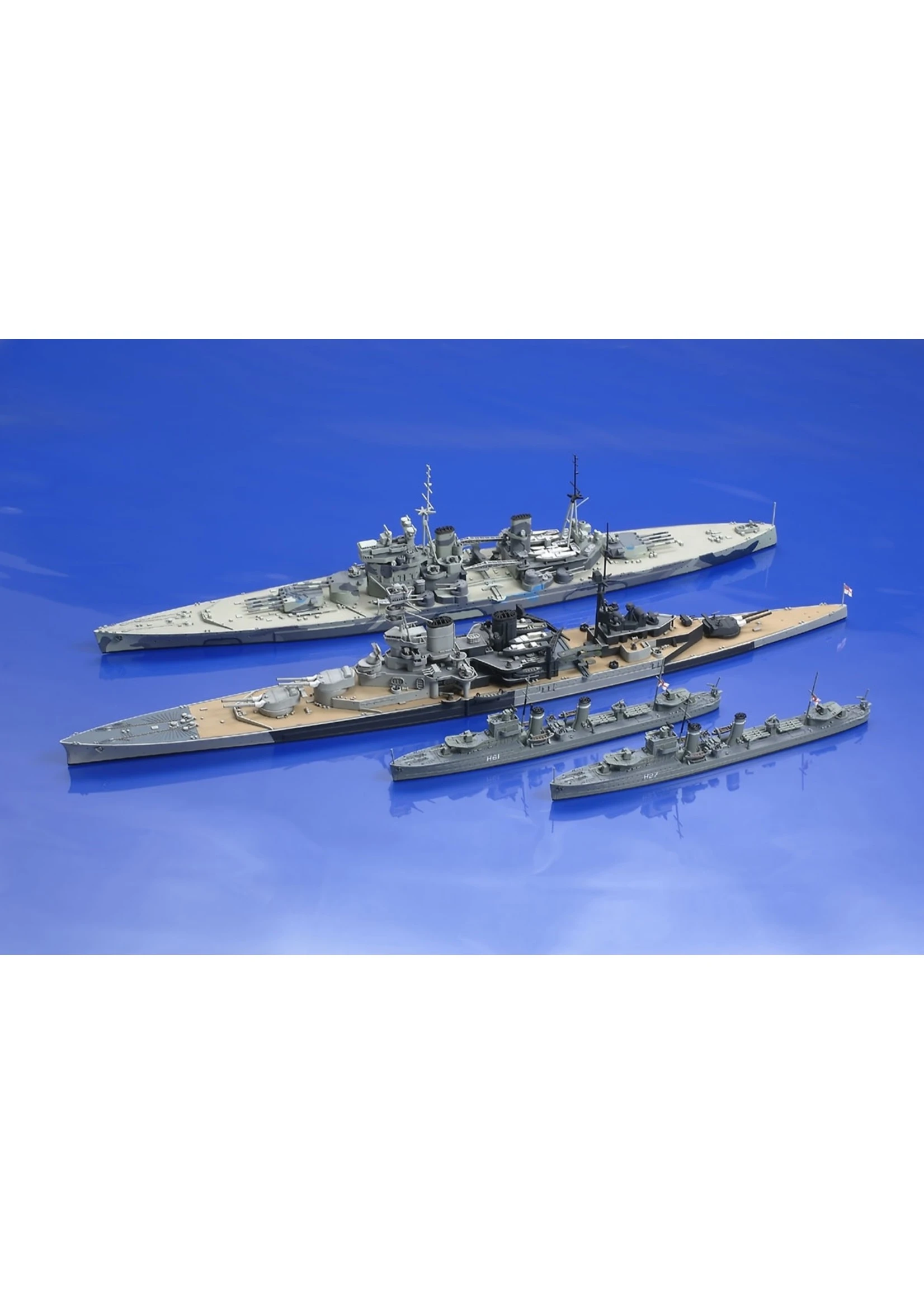 Tamiya 25422 - 1/700 Battle Of Malaya Plastic Model Set W/ Background Pamphlet