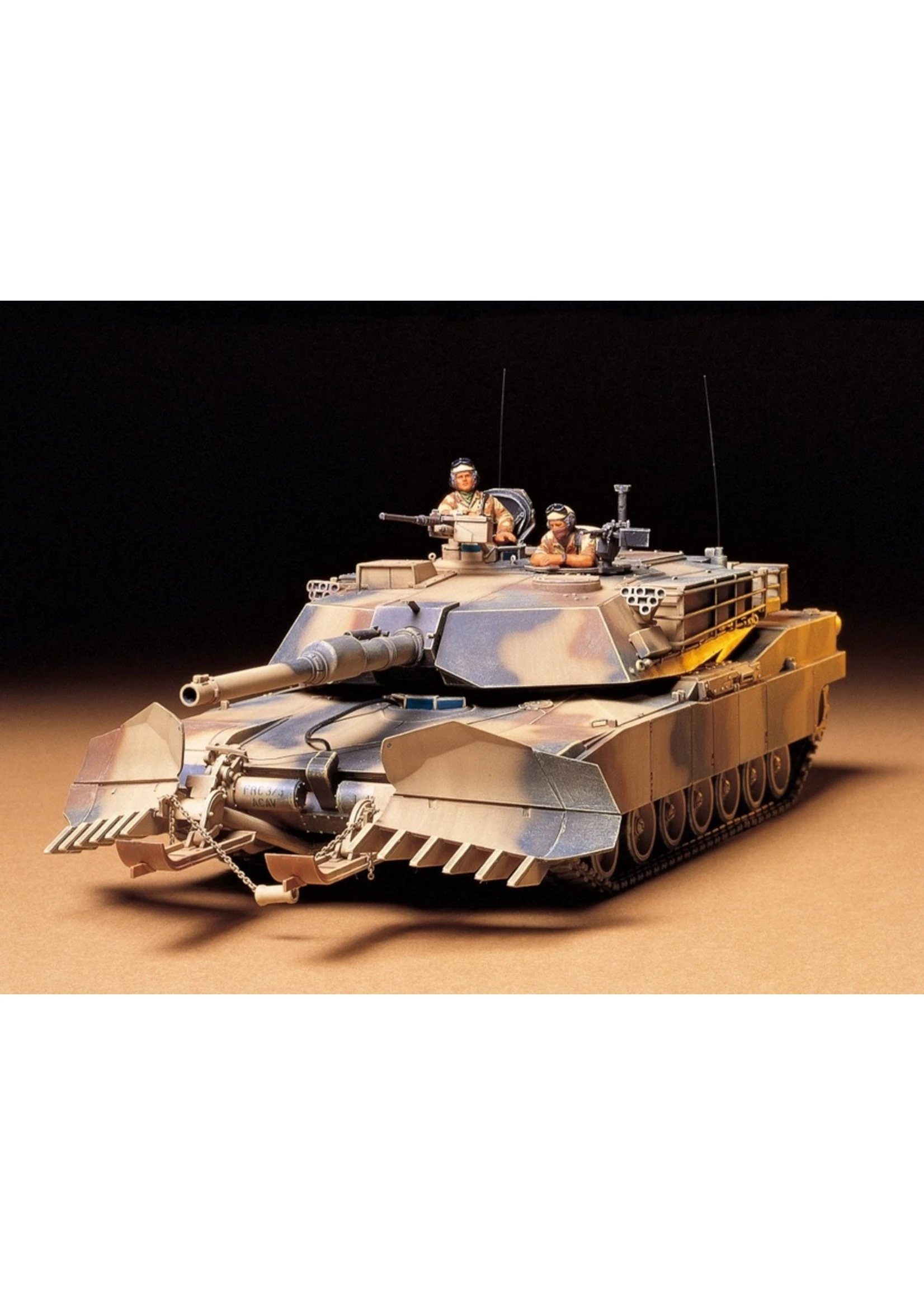 Tamiya 35158 - 1/35 U.S. M1A1 Abrams With Mine Plow 3 Tamiya 35158 - 1/35 U.S. M1A1 Abrams With Mine Plow