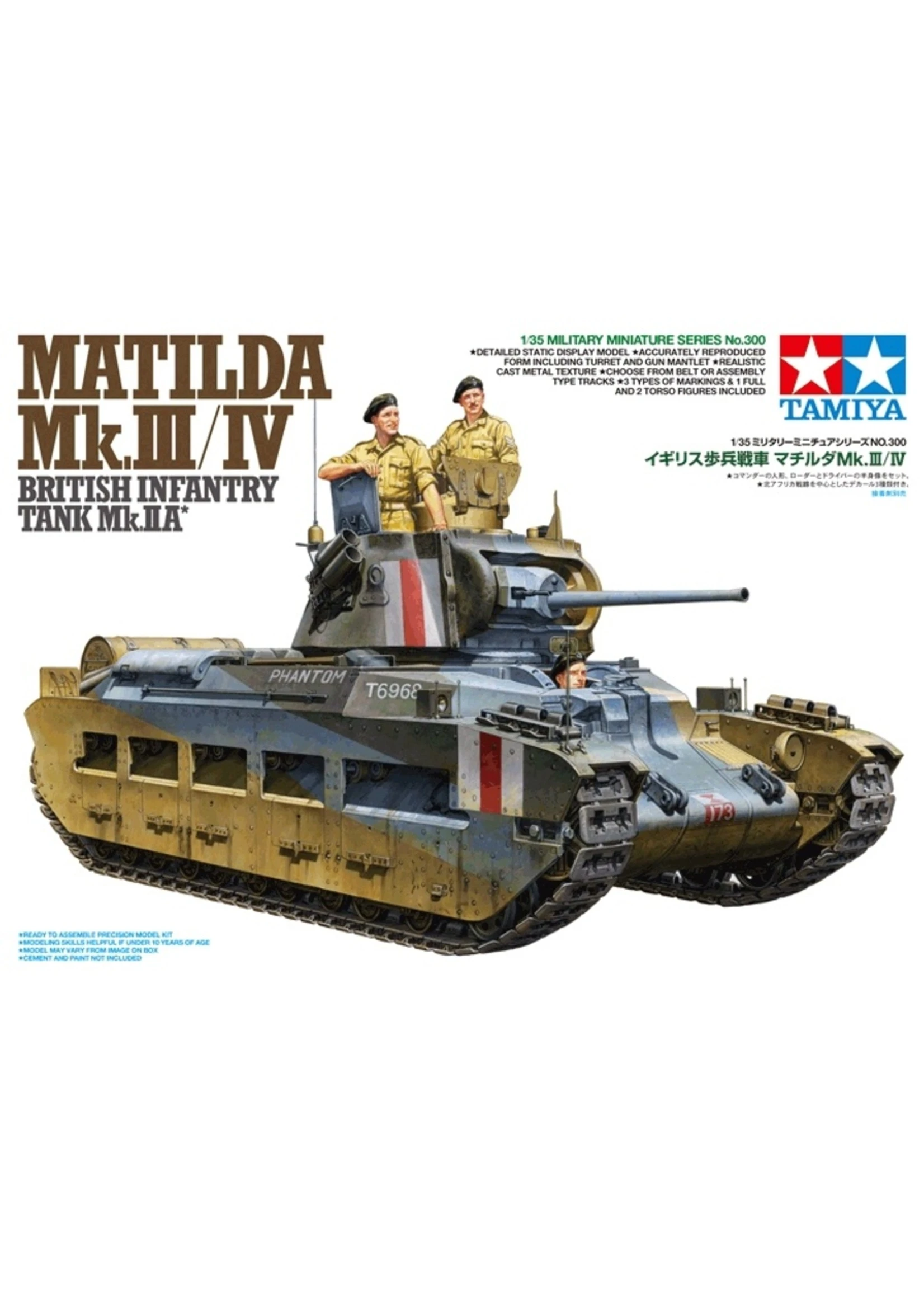 Tamiya 35300 - 1/35 Matilda Mk.III/IV 3 Tamiya 35300 - 1/35 Matilda Mk.III/IV