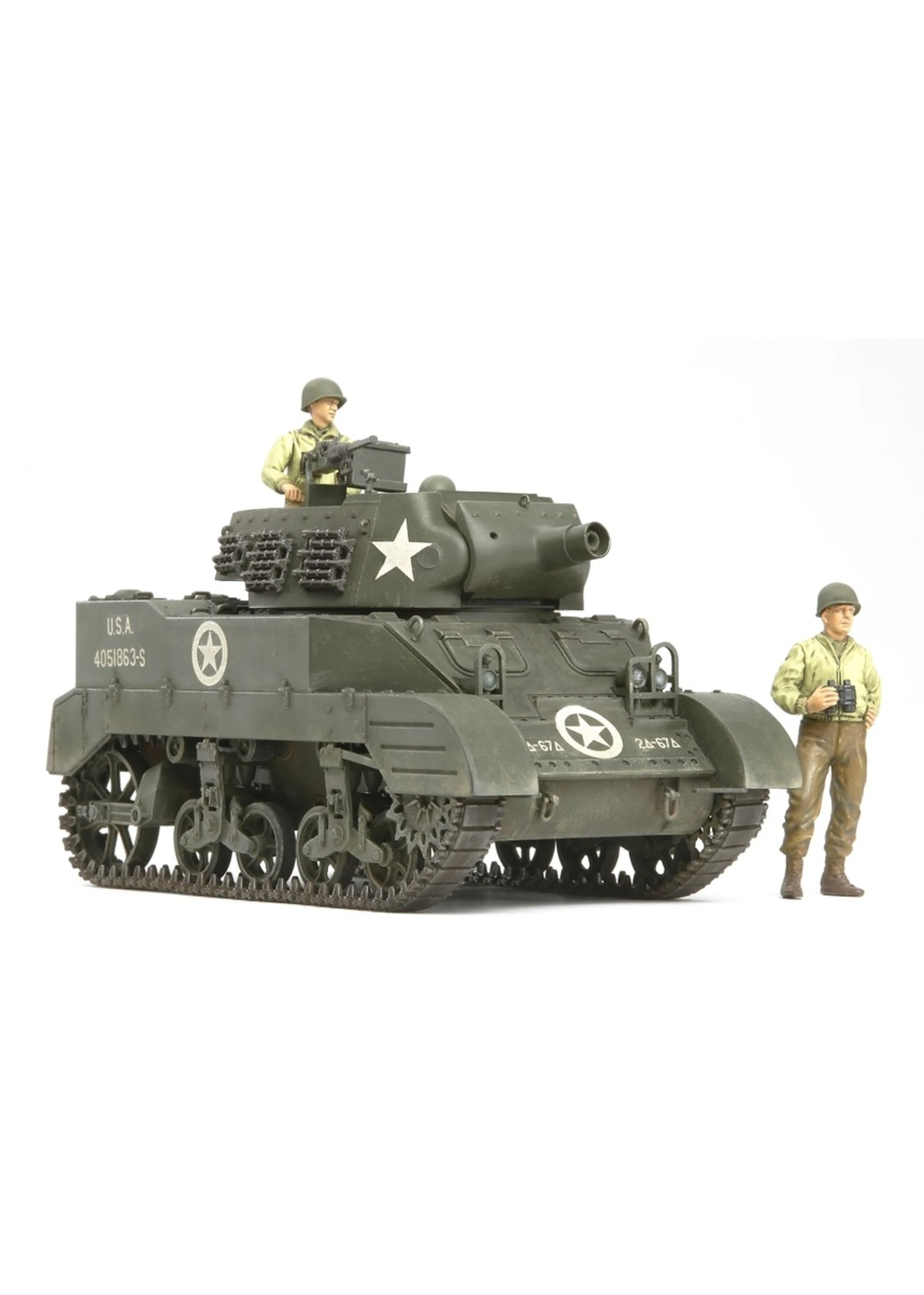 Tamiya 35312 - 1/35 U.S. Howitzer Motor Carriage M8 3 Tamiya 35312 - 1/35 U.S. Howitzer Motor Carriage M8