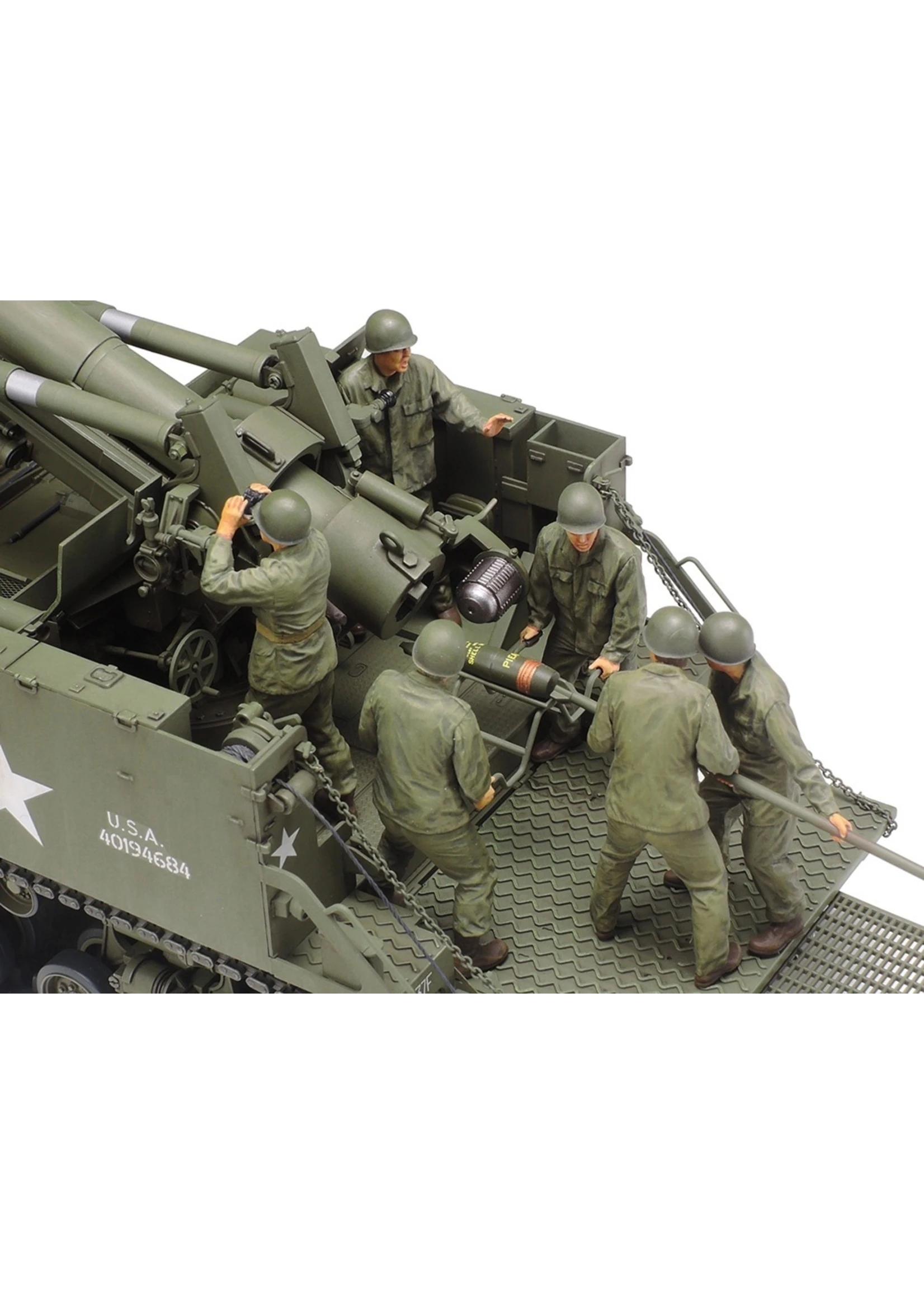 Tamiya 35351 - 1/35 US Self-Propelled 155mm Gun M40 5 Tamiya 35351 - 1/35 US Self-Propelled 155mm Gun M40 - Image 3