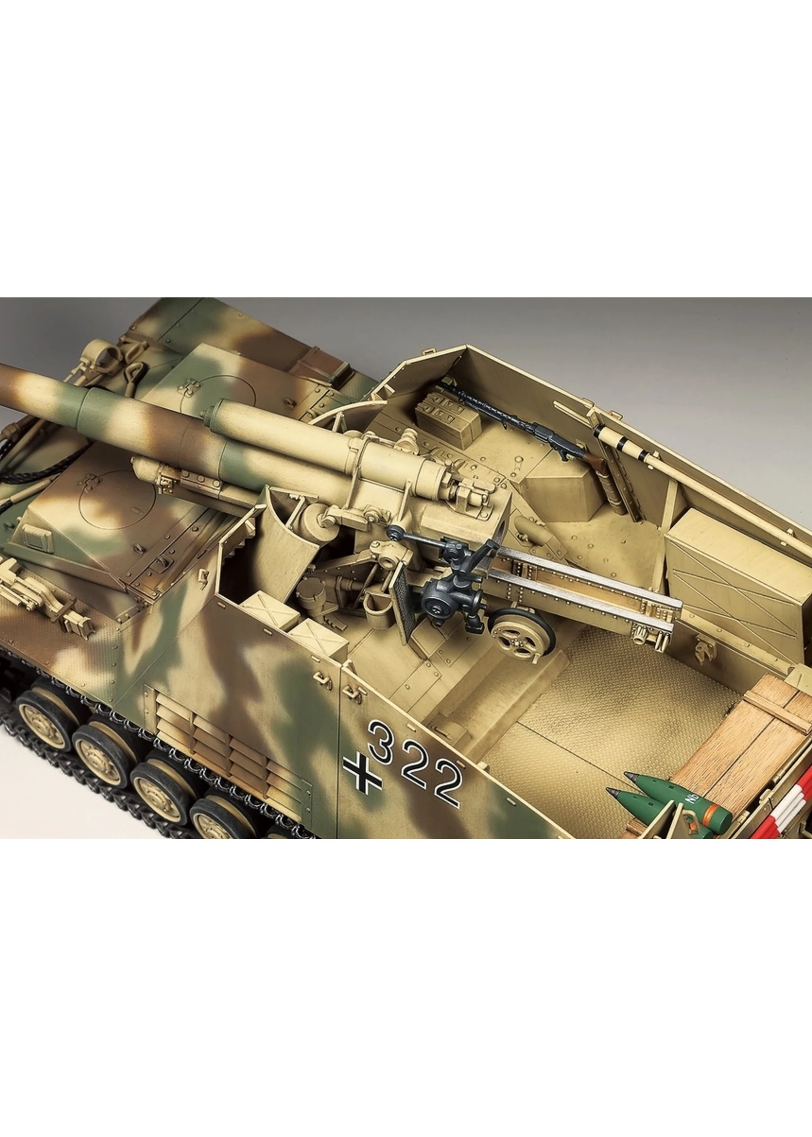 Tamiya 35367 - 1/35 German Heavy Self-Propelled Howitzer Hummel 6 Tamiya 35367 - 1/35 German Heavy Self-Propelled Howitzer Hummel - Image 4