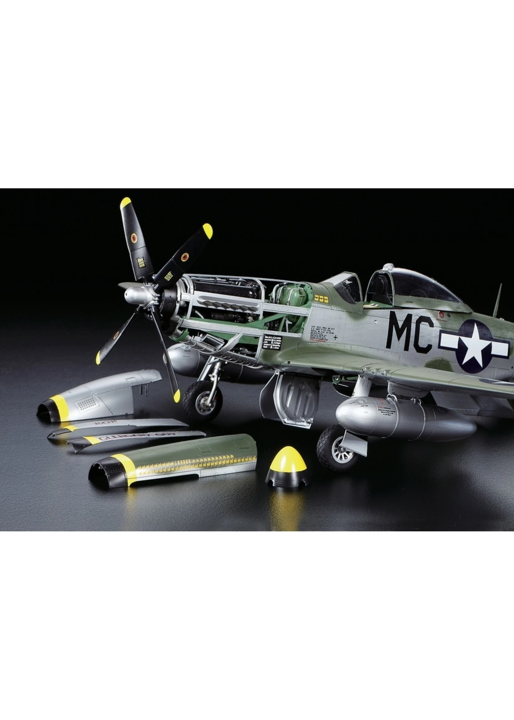 Tamiya 60322 - 1/32 North American P-51D Mustang 9 Tamiya 60322 - 1/32 North American P-51D Mustang - Image 7