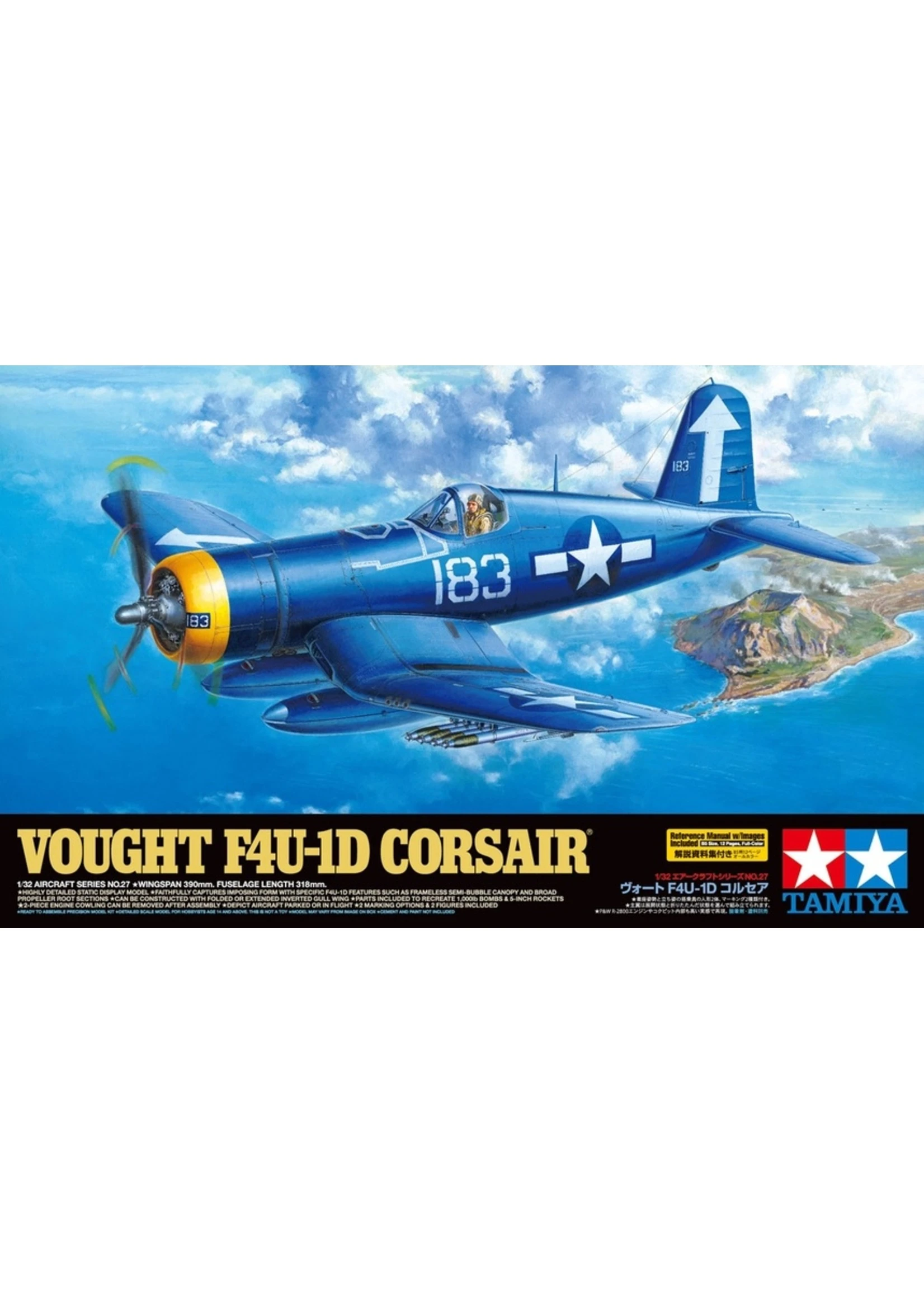 Tamiya 60327 - 1/32 Vought F4U-1D Corsair 3 Tamiya 60327 - 1/32 Vought F4U-1D Corsair